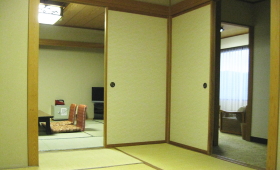 二間タイプ特別室一例
